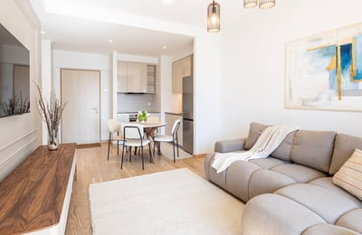 Аренда современной 2-комнатной квартиры, 55 м², ЖК BW Aurora, район Белград-на-Воде, Белград, Сербия